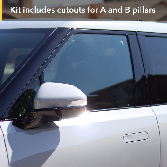 Pillars Clear Protection Film (PPF) for Rivian R1T/R1S