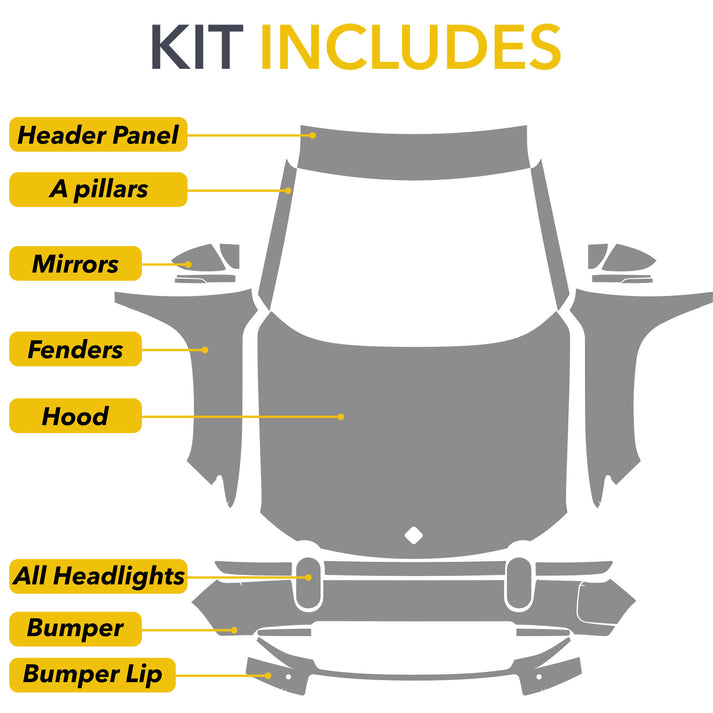 Full Front PPF for Rivian R1T