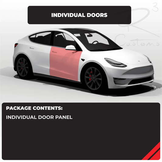 Tesla Door Individual Panel Paint Protection Set