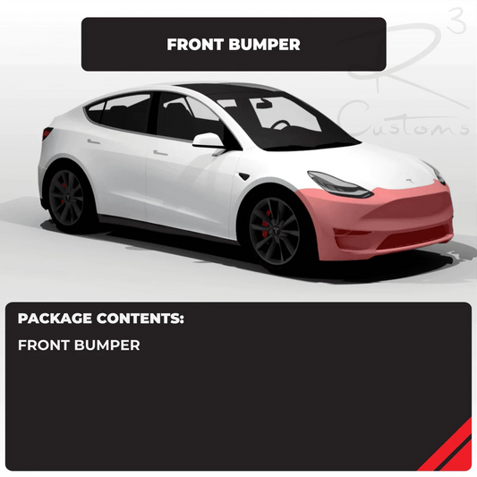 Tesla Front Bumper Individual Paint Protection Film