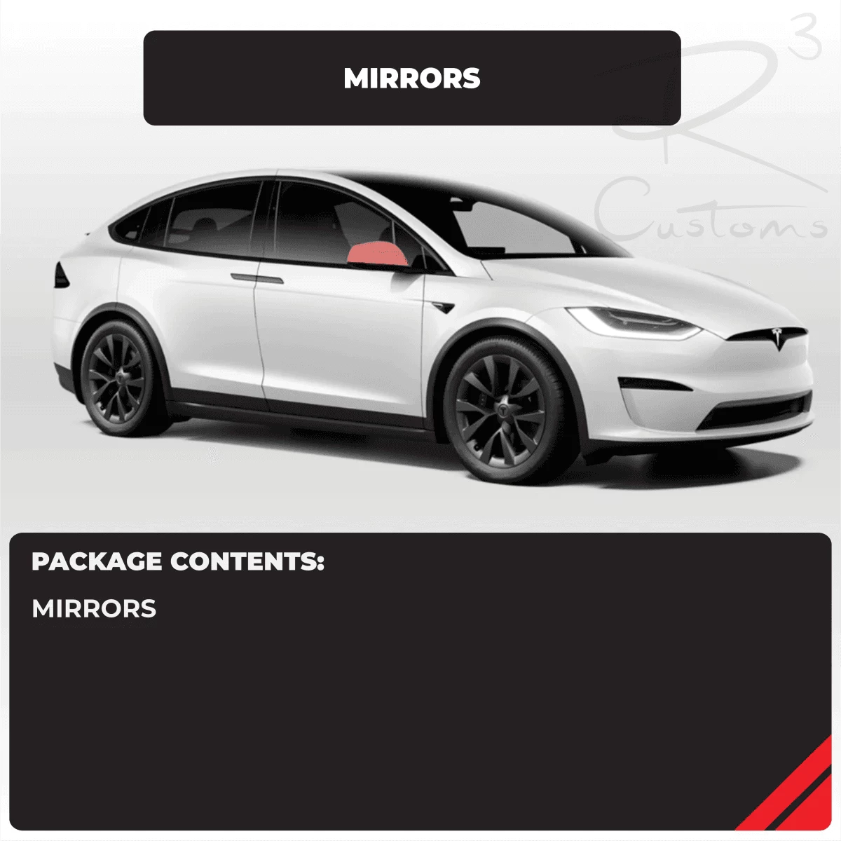 Tesla Individual Mirror Paint Protection Film